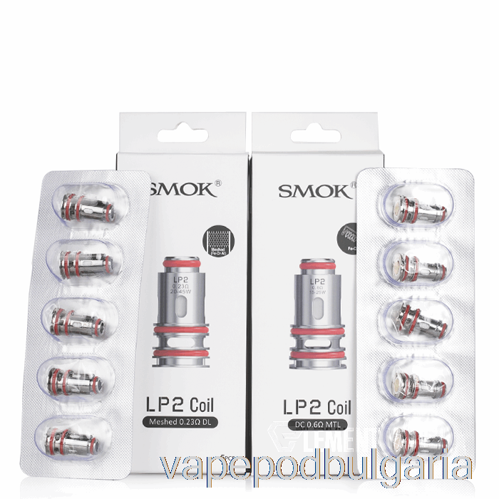 Vape Технически характеристики Smok Lp2 резервни бобини 0.6ohm Lp2 Dc Mtl бобини